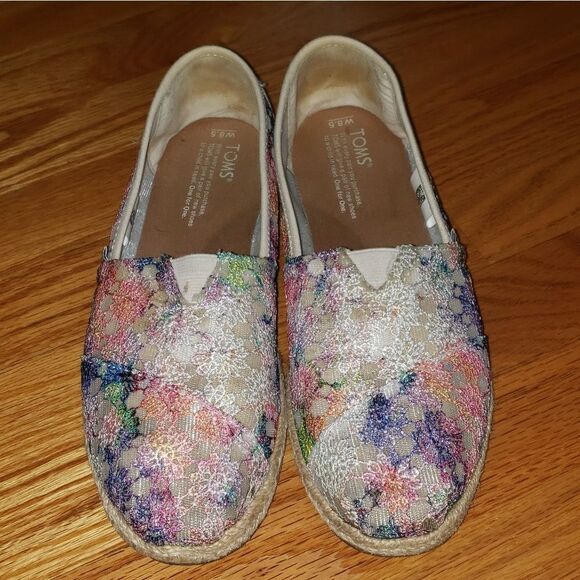 Toms Multicolored Espadrille flats - Picture 2 of 7
